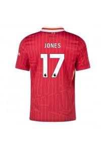 Fotbalové Dres Liverpool Curtis Jones #17 Domácí Oblečení 2024-25 Krátký Rukáv